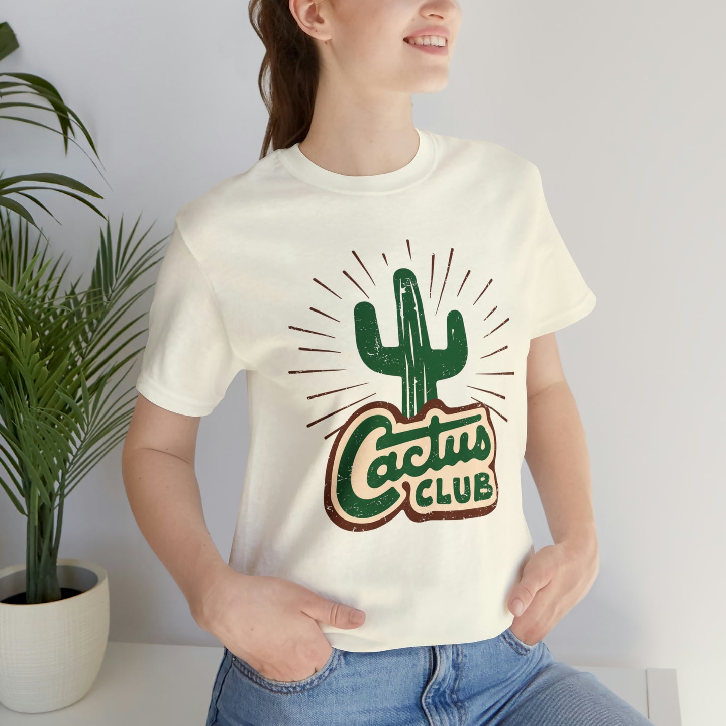 "Cactus Club" Bella Canvas Short Sleeve Tee