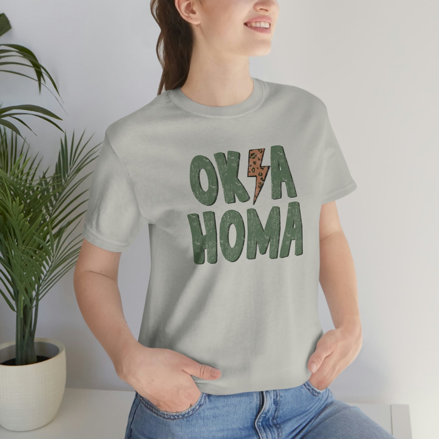 "Oklahoma" Unisex Jersey Short Sleeve Tee
