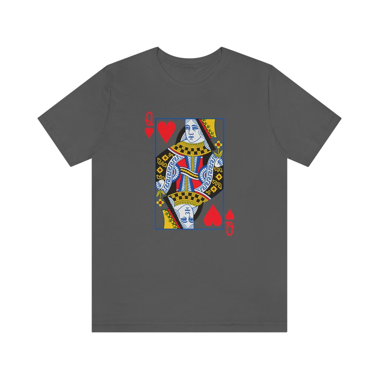 "Queen of Hearts" Unisex Jersey Short Sleeve Tee