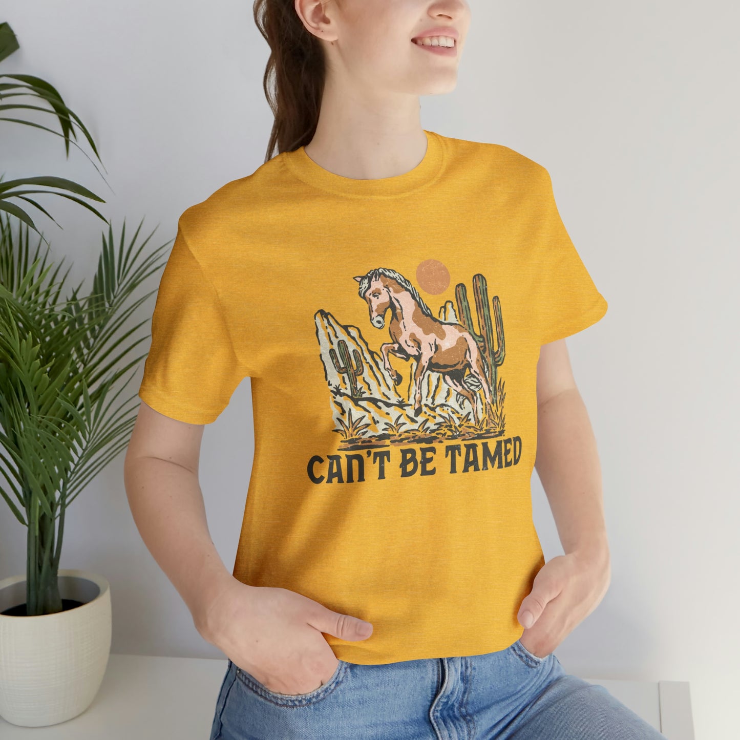 "Can't Be Tamed" Bella Canvas Short Sleeve Tee