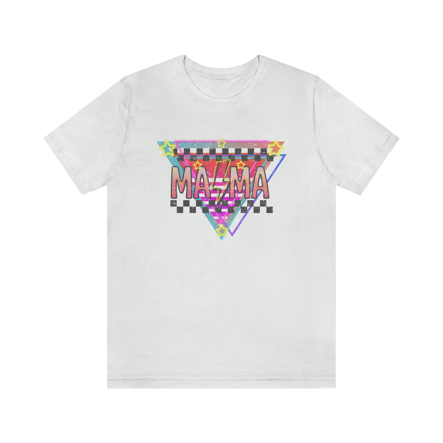"Retro MAMA" Unisex Jersey Short Sleeve Tee