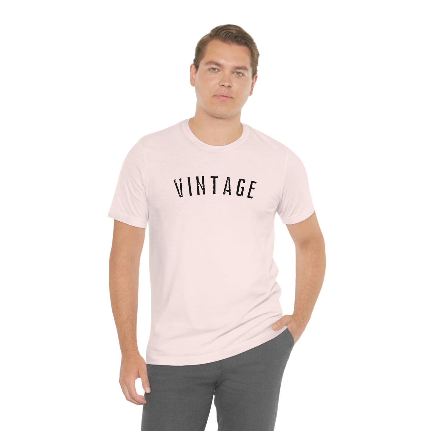 "Vintage" Bella Canvas Unisex Jersey Short Sleeve Tee