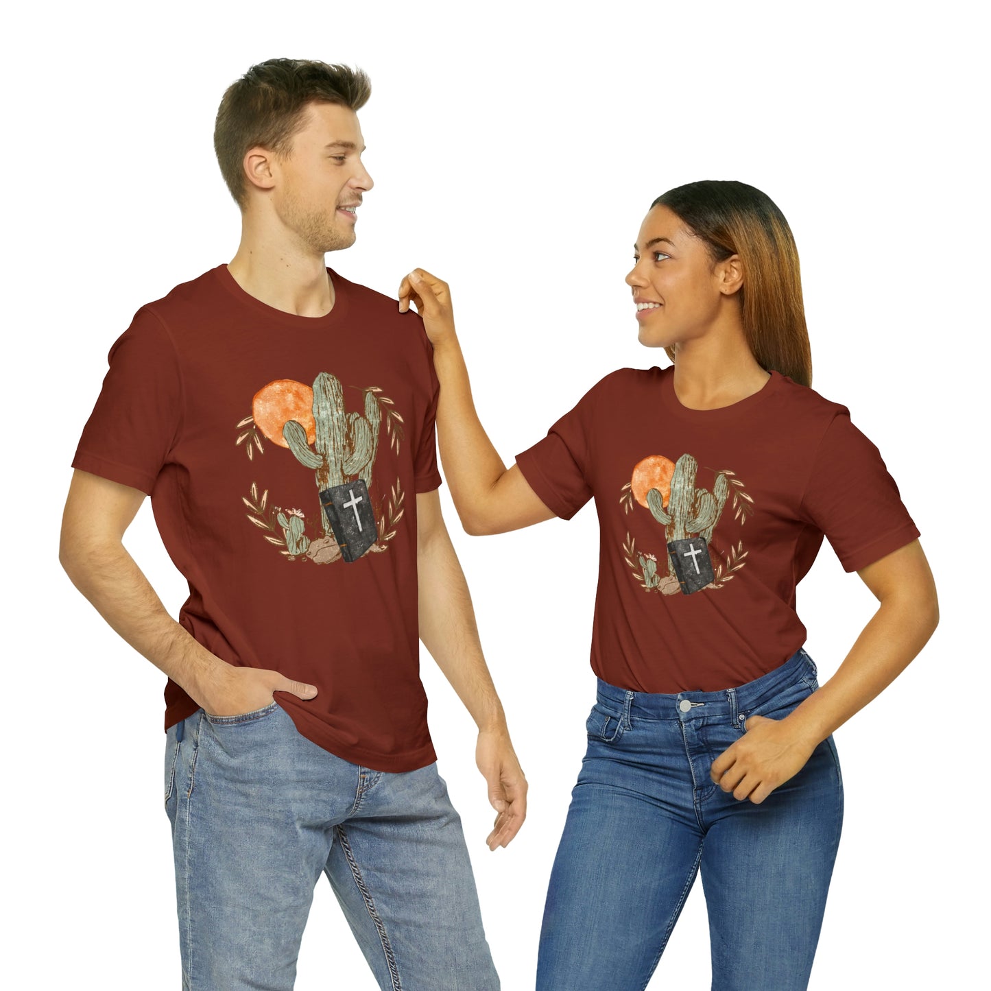 "Desert Cactus" Bella Canvas Short Sleeve Tee
