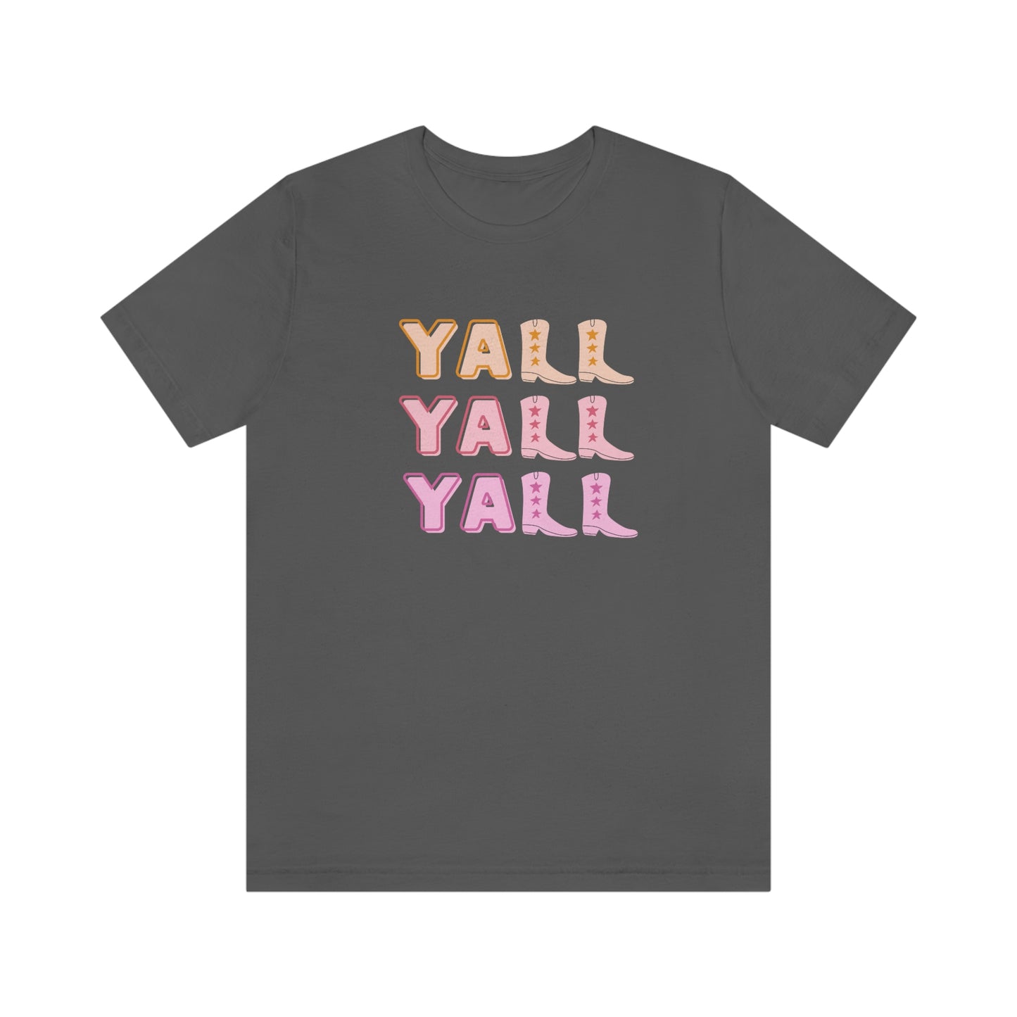 "Yall" Unisex Jersey Short Sleeve Tee