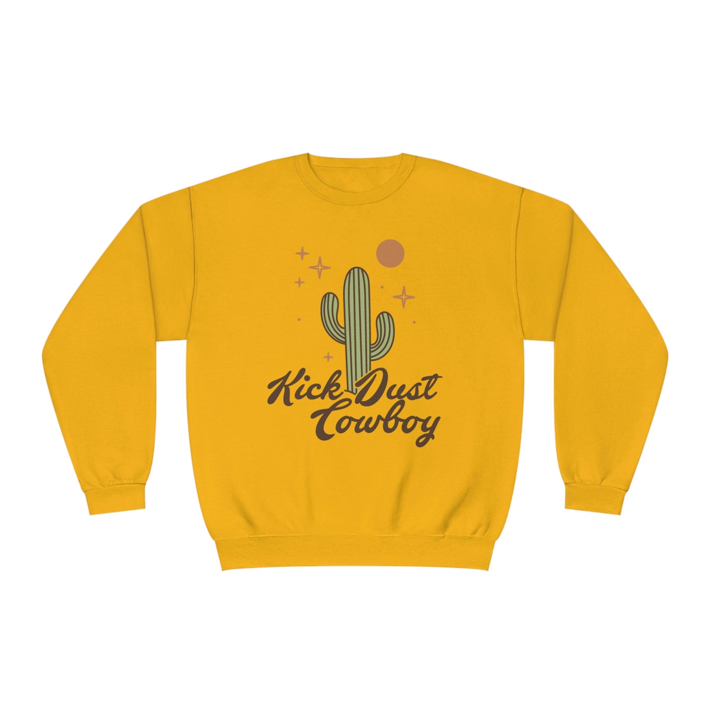 "Kick Dust Cowboy" Unisex NuBlend® Crewneck Sweatshirt