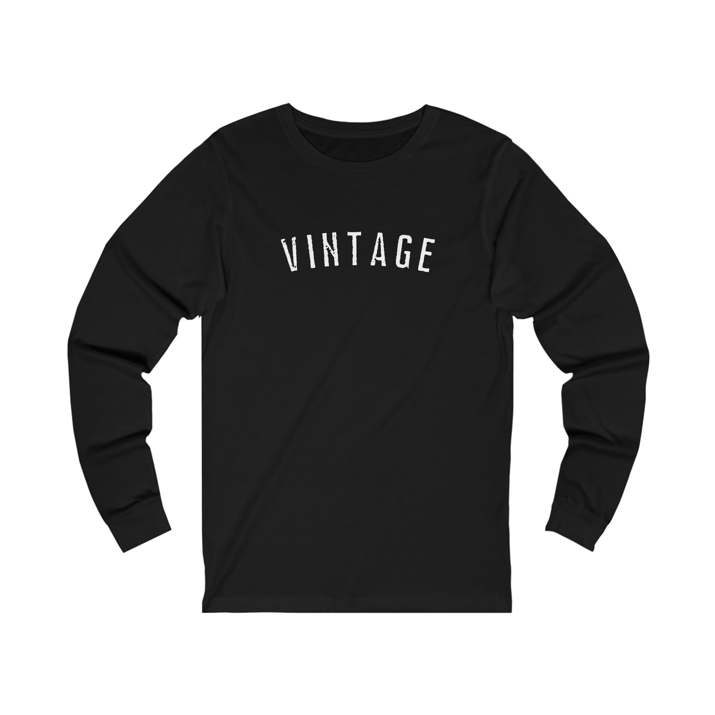 "Vintage" Bella Canvas Unisex Jersey Long Sleeve Tee