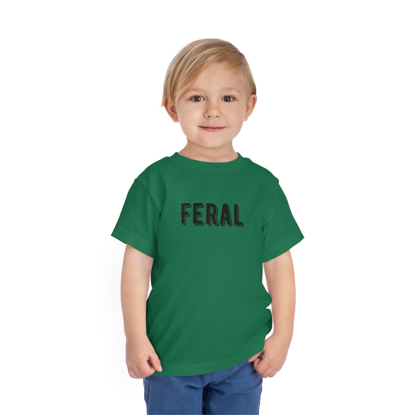 "Feral" Toddler Short Sleeve Tee (2T-5T)