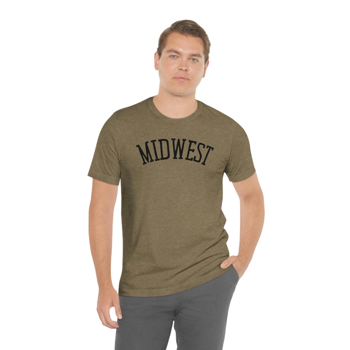 "Midwest" Unisex Jersey Short Sleeve Tee