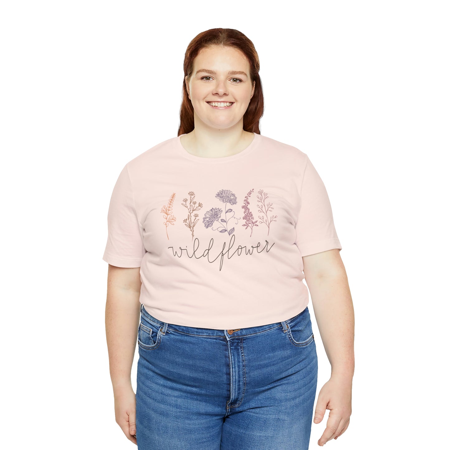 "Wildflower" Bella Canvas Short Sleeve Tee