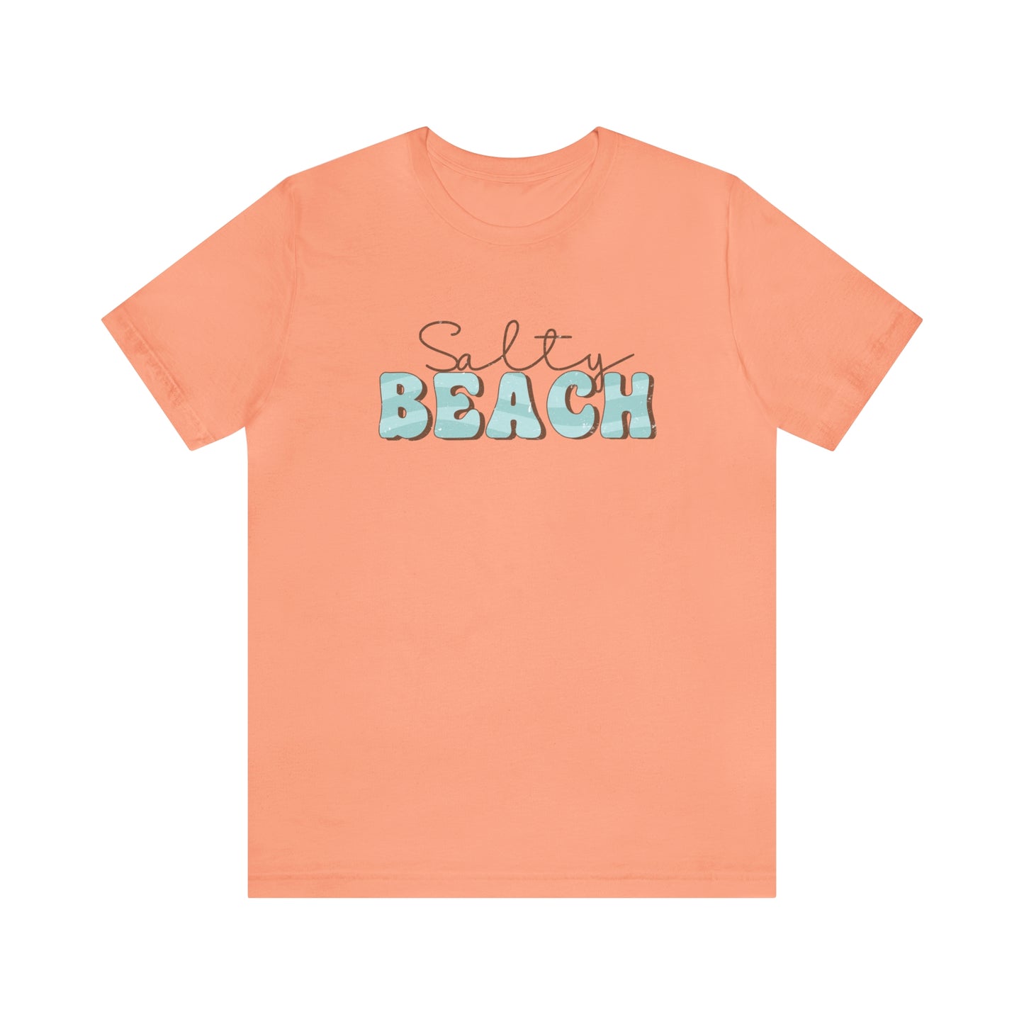 "Salty Beach" Bella Canvas Short Sleeve Tee