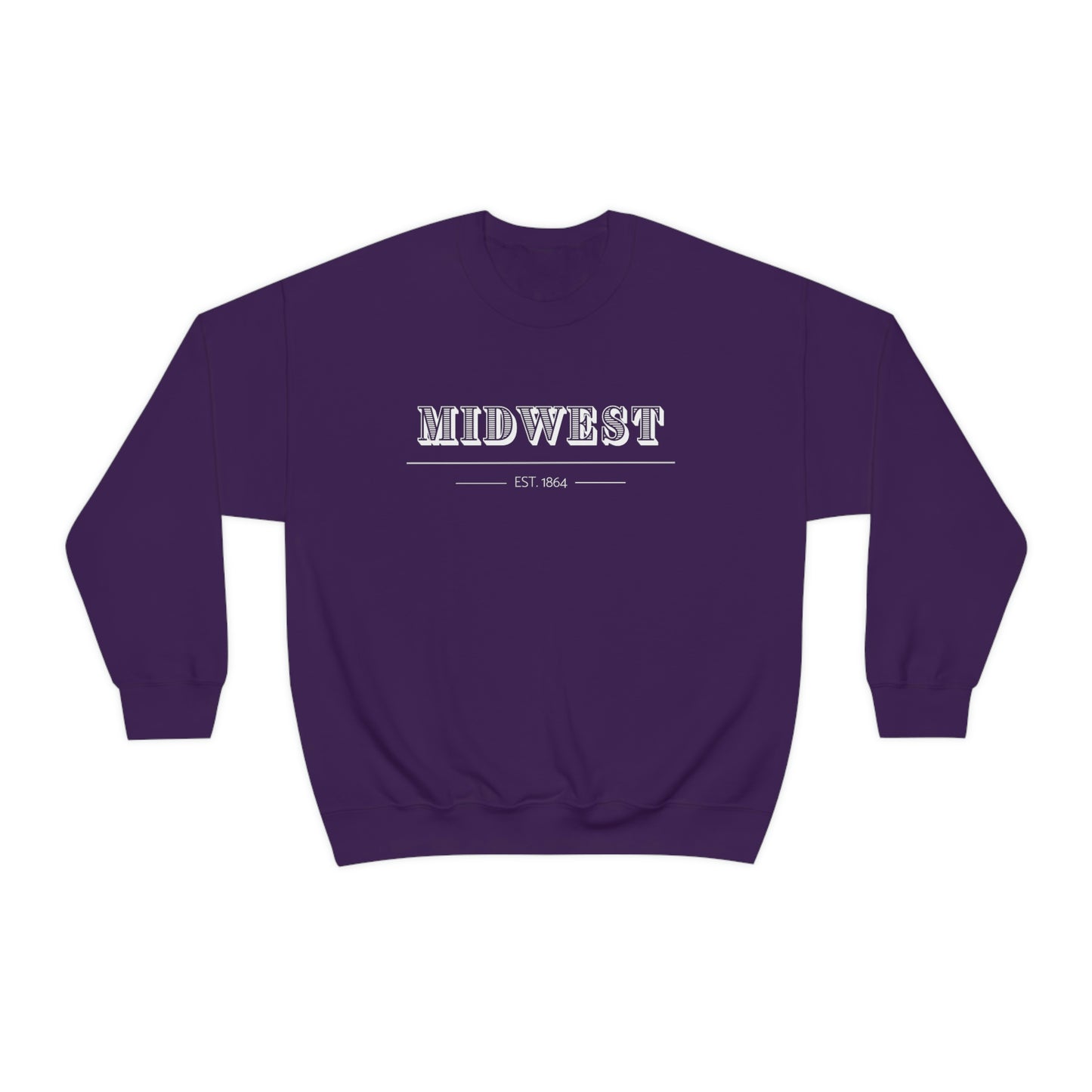 "Midwest" Unisex Heavy Blend™ Crewneck Sweatshirt