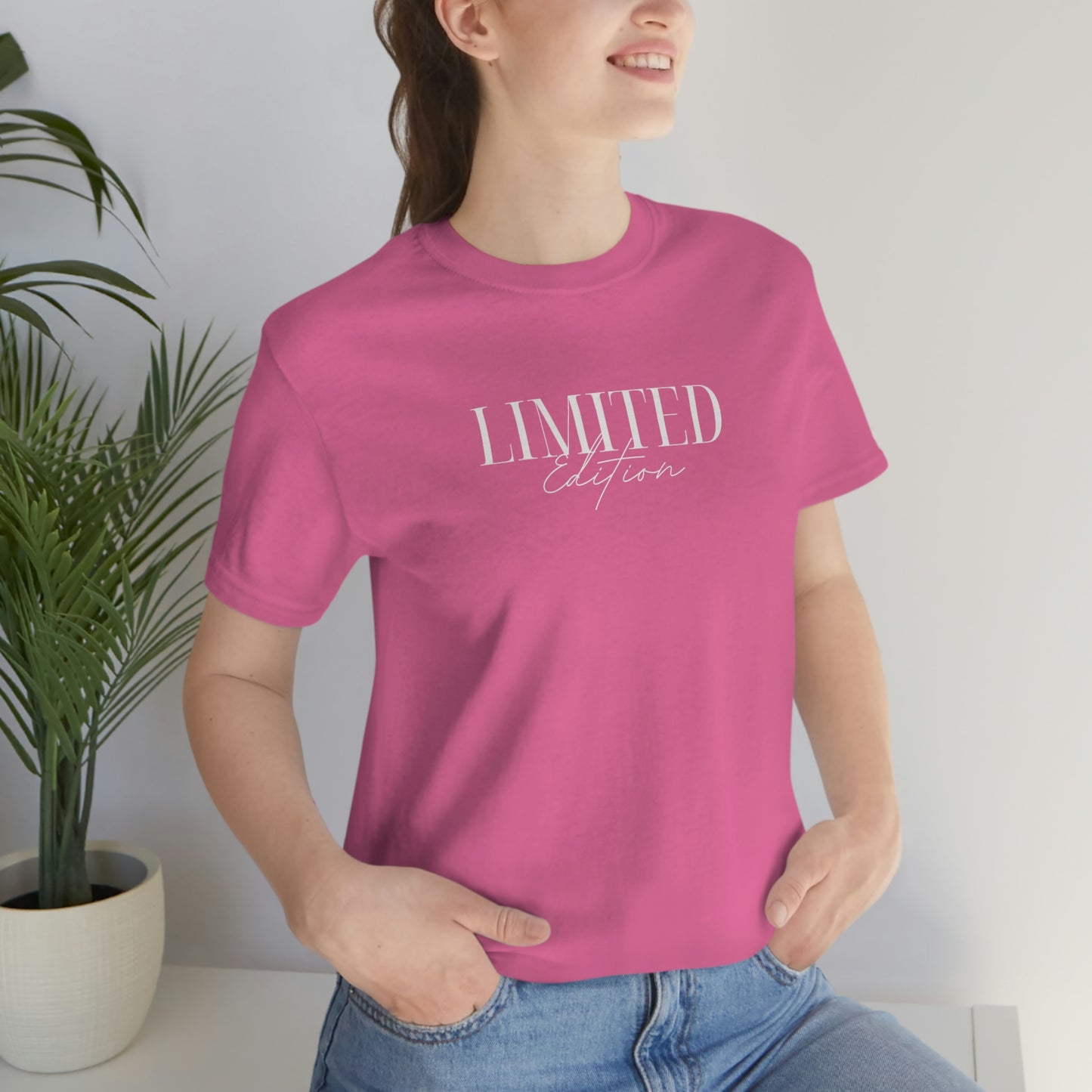 "Limited Edition Tee" Unisex Jersey Short Sleeve Tee (Bella + Canvas)