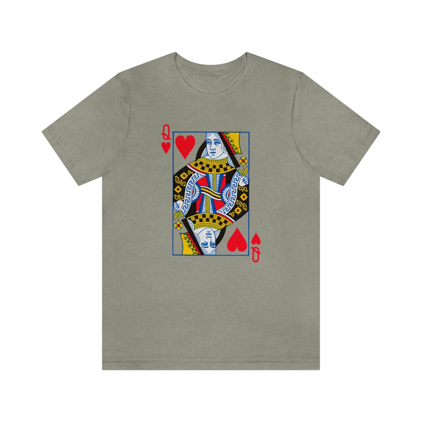 "Queen of Hearts" Unisex Jersey Short Sleeve Tee