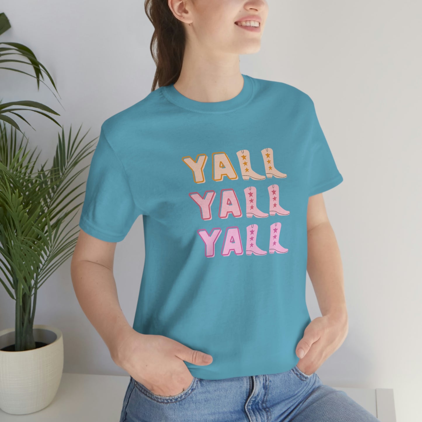 "Yall" Unisex Jersey Short Sleeve Tee