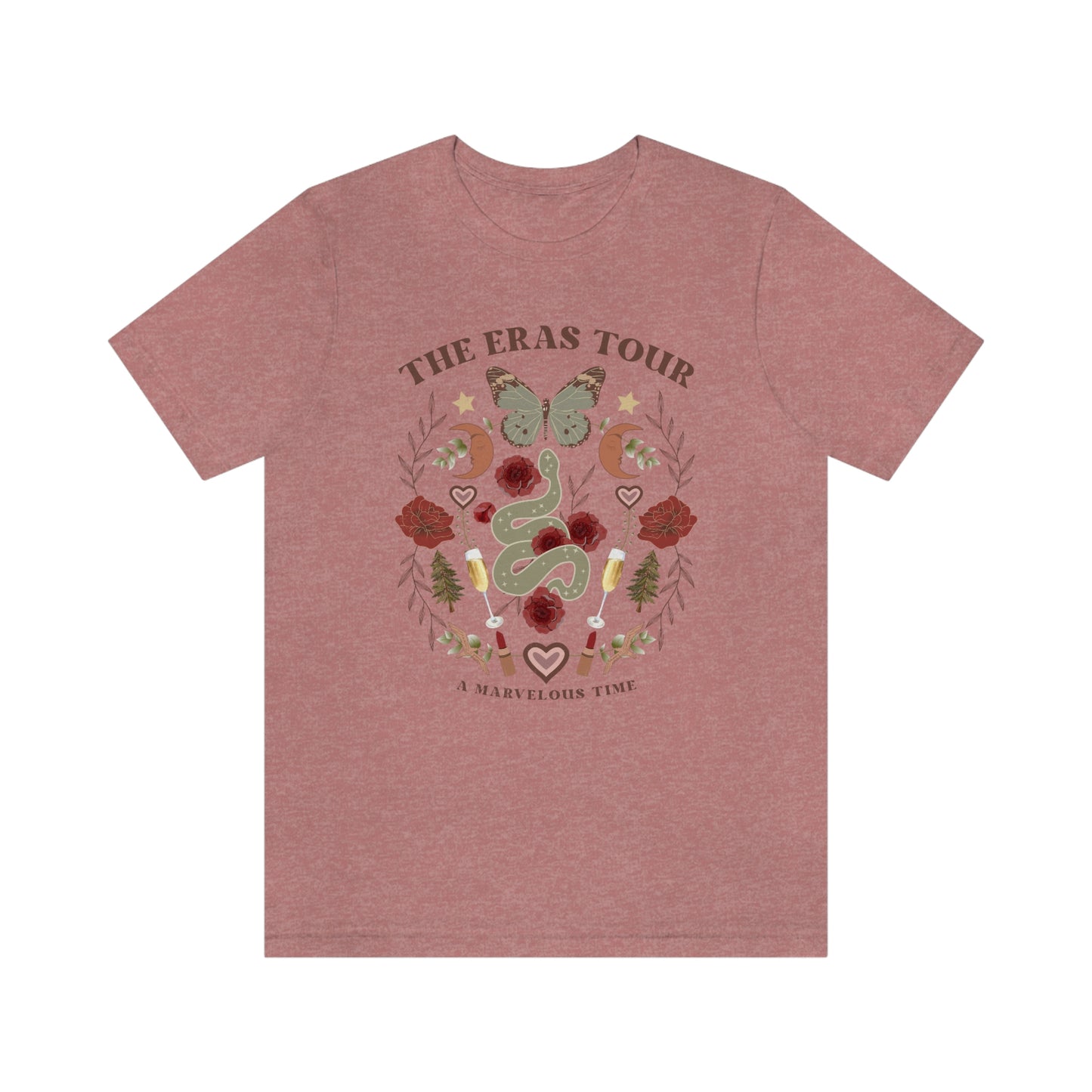 Taylor Swift Eras Tour 1989 Midnights Bella Canvas Unisex Jersey Short Sleeve Tee