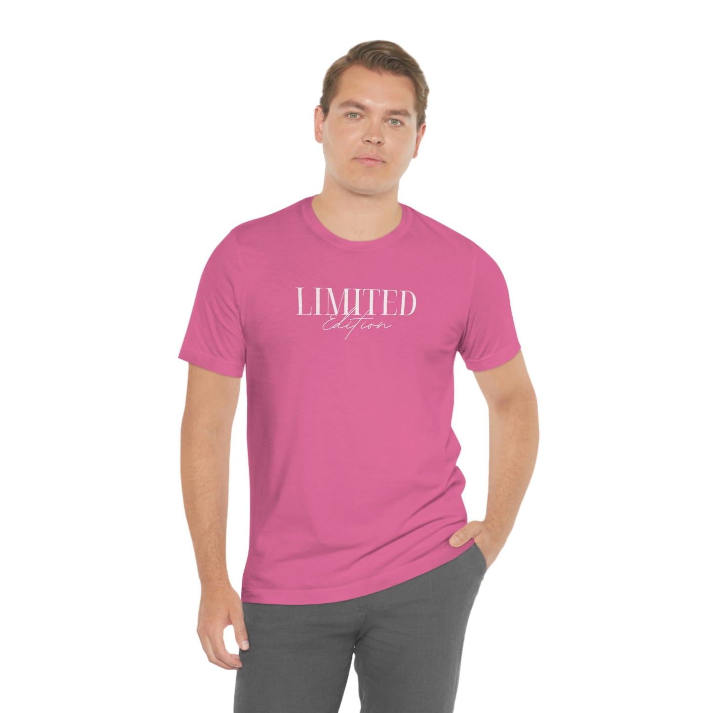 "Limited Edition Tee" Unisex Jersey Short Sleeve Tee (Bella + Canvas)