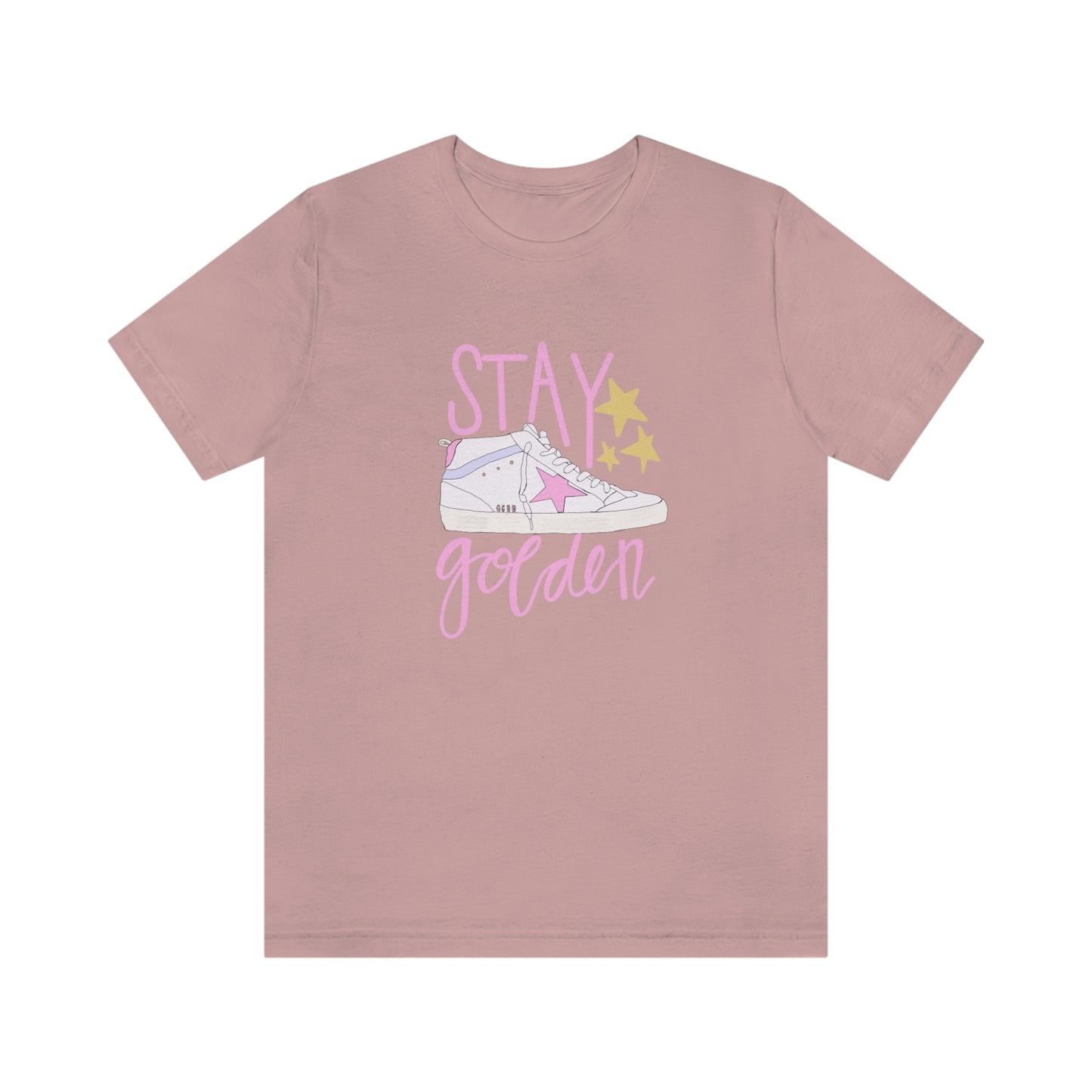"Stay Golden" Unisex Jersey Short Sleeve Tee