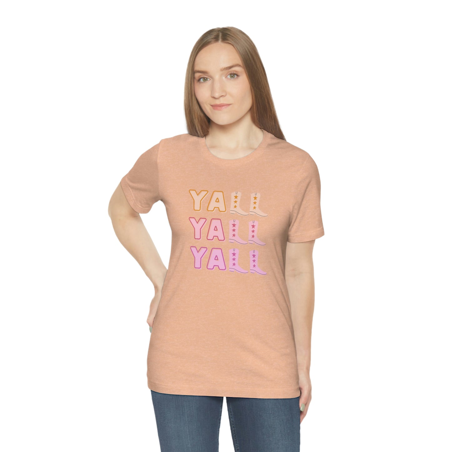 "Yall" Unisex Jersey Short Sleeve Tee