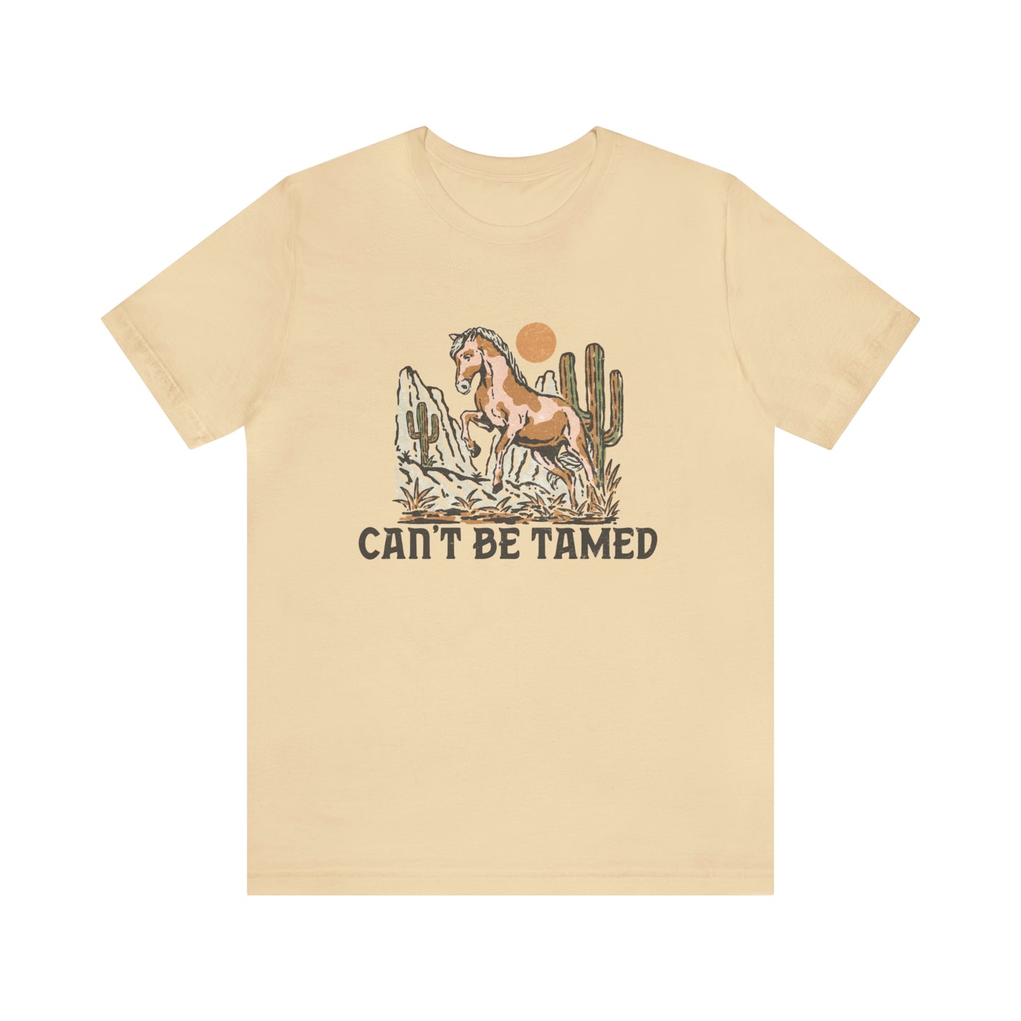 "Can't Be Tamed" Bella Canvas Short Sleeve Tee
