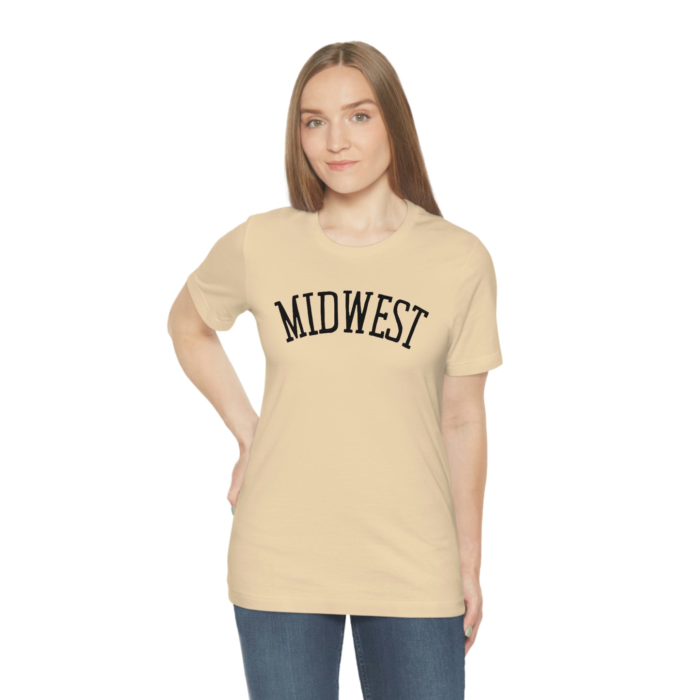 "Midwest" Unisex Jersey Short Sleeve Tee