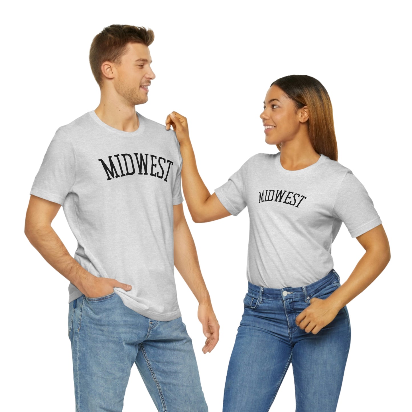 "Midwest" Unisex Jersey Short Sleeve Tee