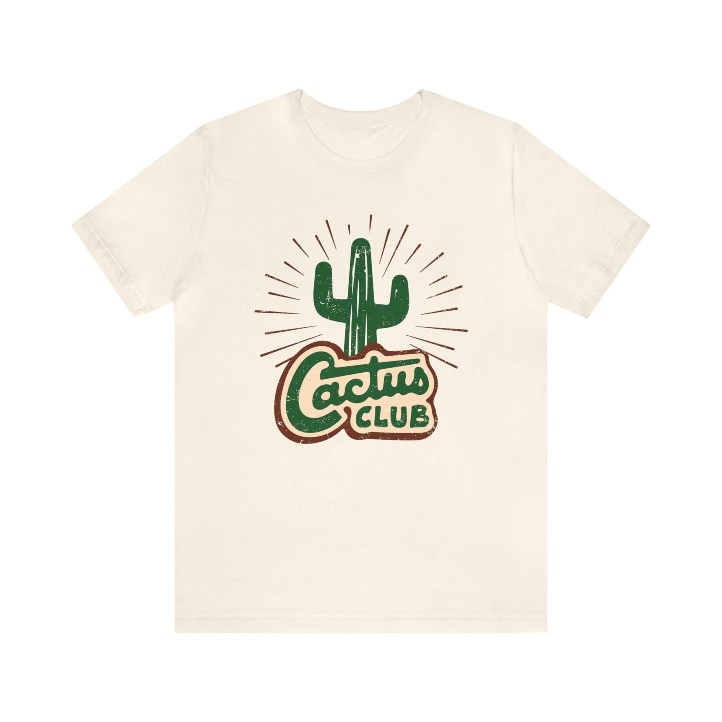 "Cactus Club" Bella Canvas Short Sleeve Tee