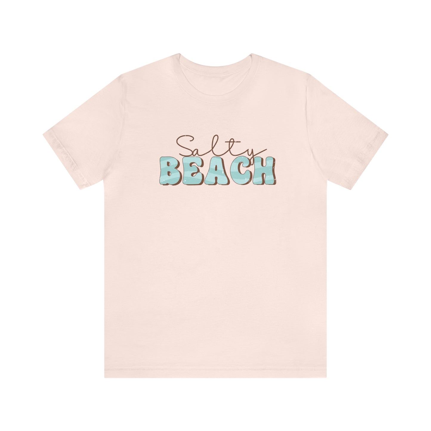 "Salty Beach" Bella Canvas Short Sleeve Tee