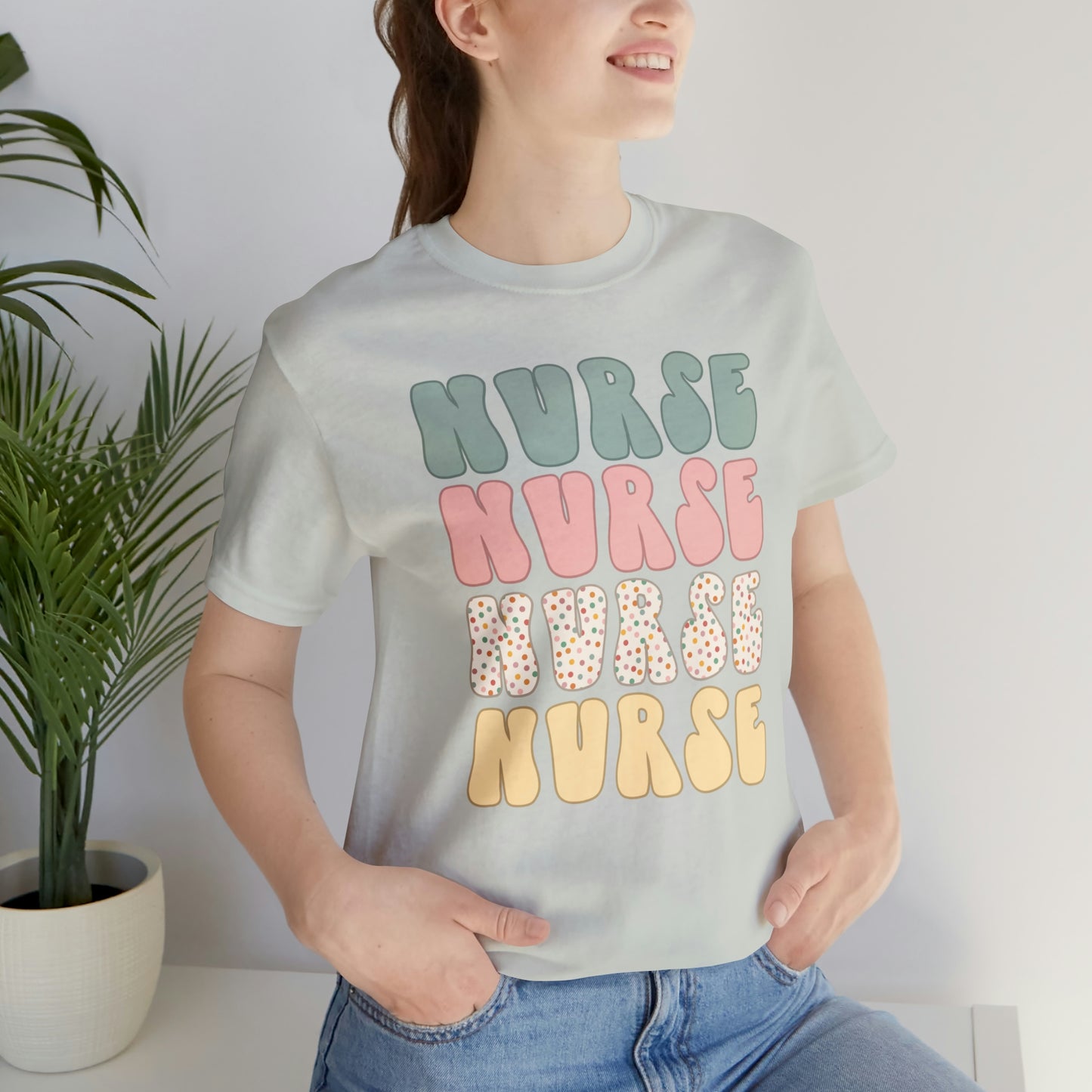 "Nurse" Bella Canvas Short Sleeve Tee