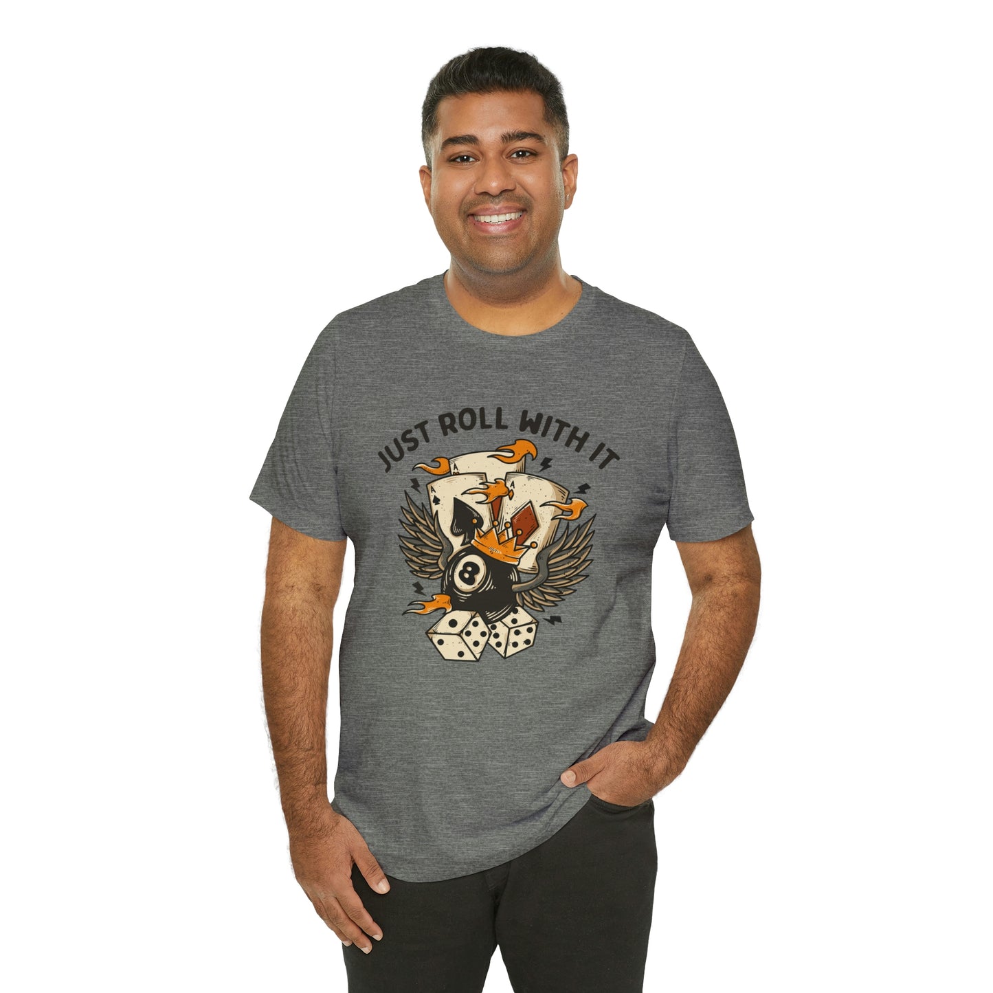 "Just Roll With It" Bella Canvas Short Sleeve Tee
