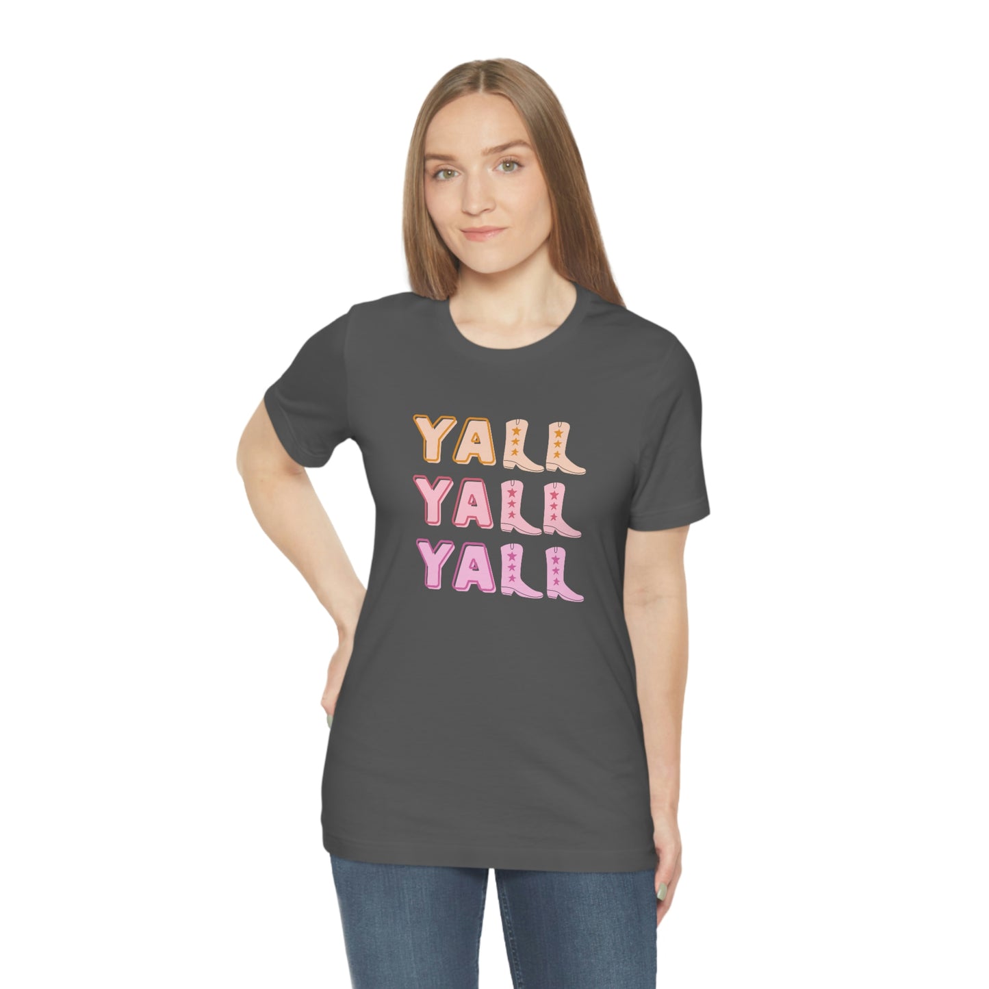 "Yall" Unisex Jersey Short Sleeve Tee