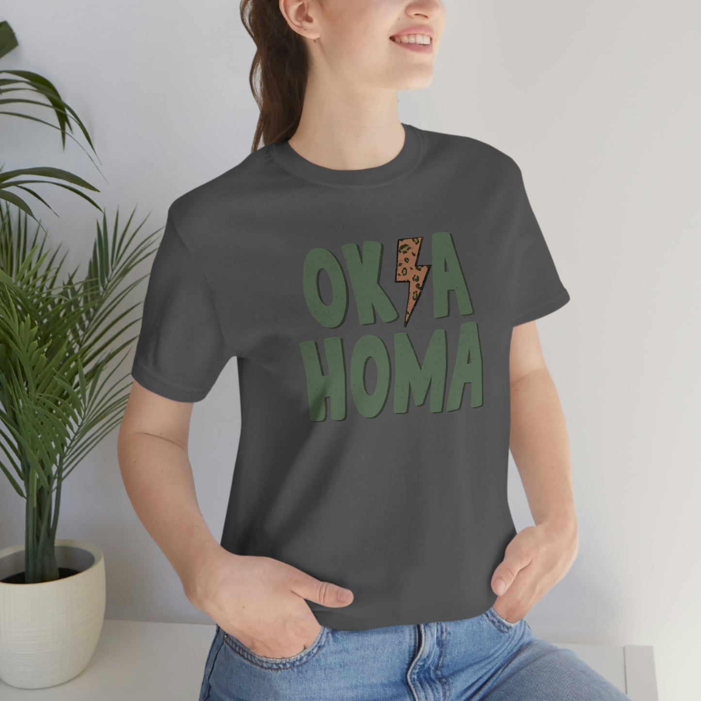 "Oklahoma" Unisex Jersey Short Sleeve Tee