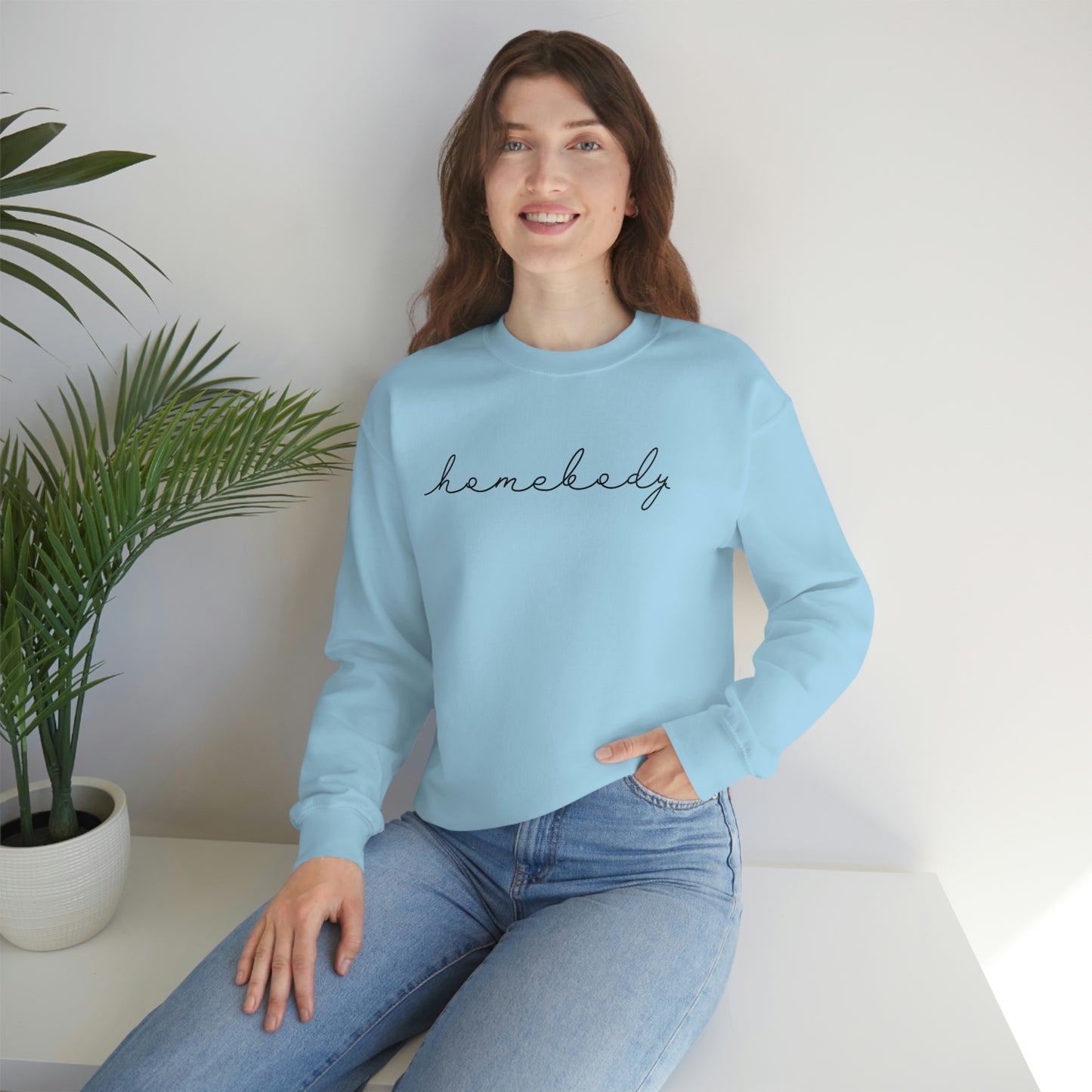 "Homebody" Unisex Heavy Blend™ Crewneck Sweatshirt