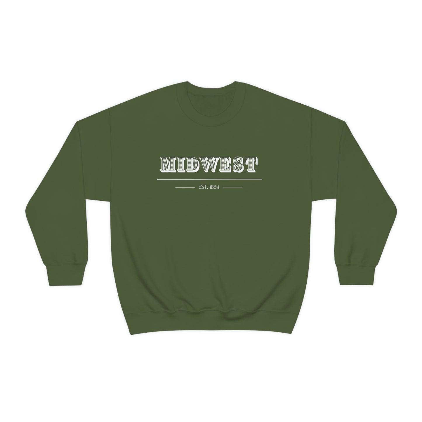 "Midwest" Unisex Heavy Blend™ Crewneck Sweatshirt
