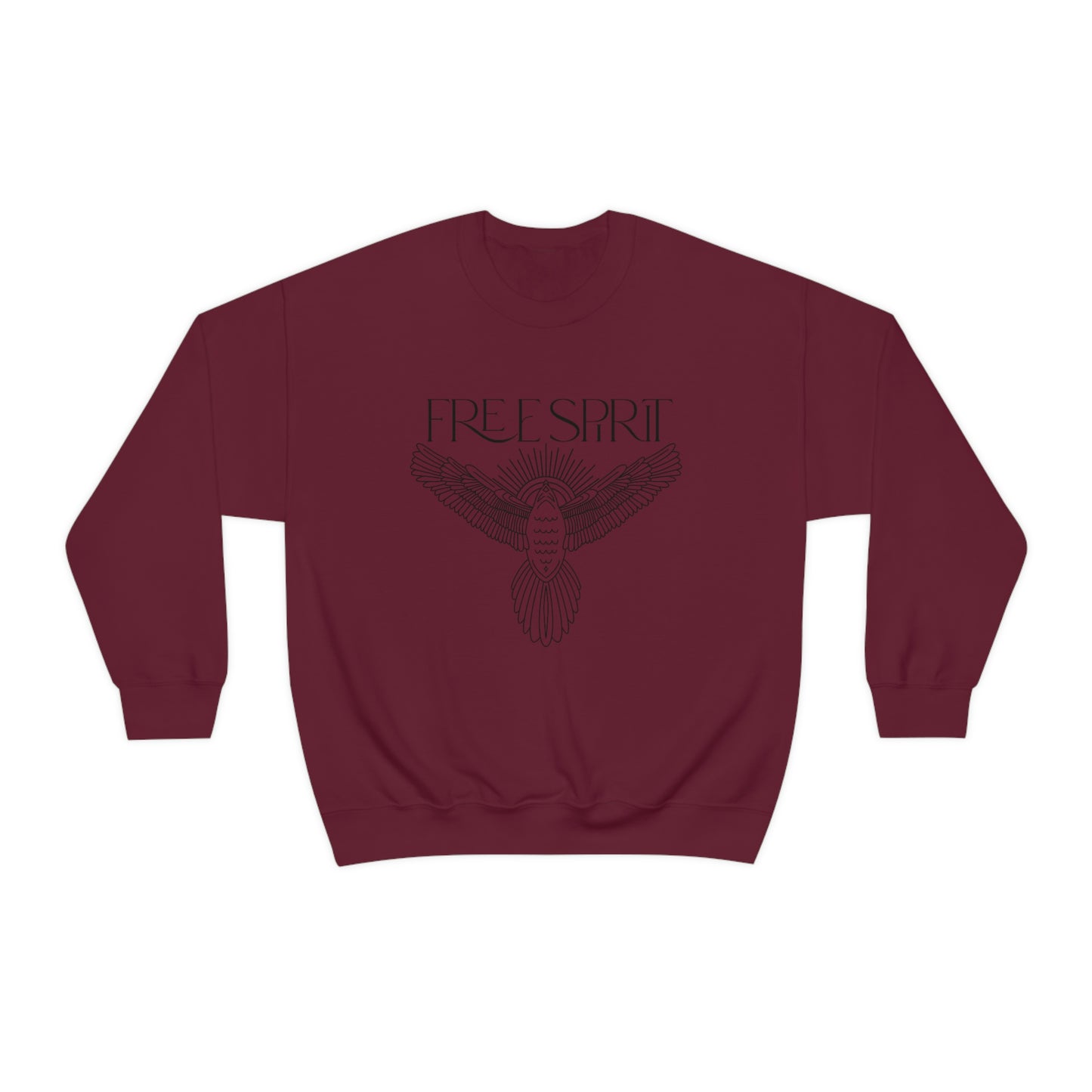 "Free Spirit" Unisex Crewneck Sweatshirt