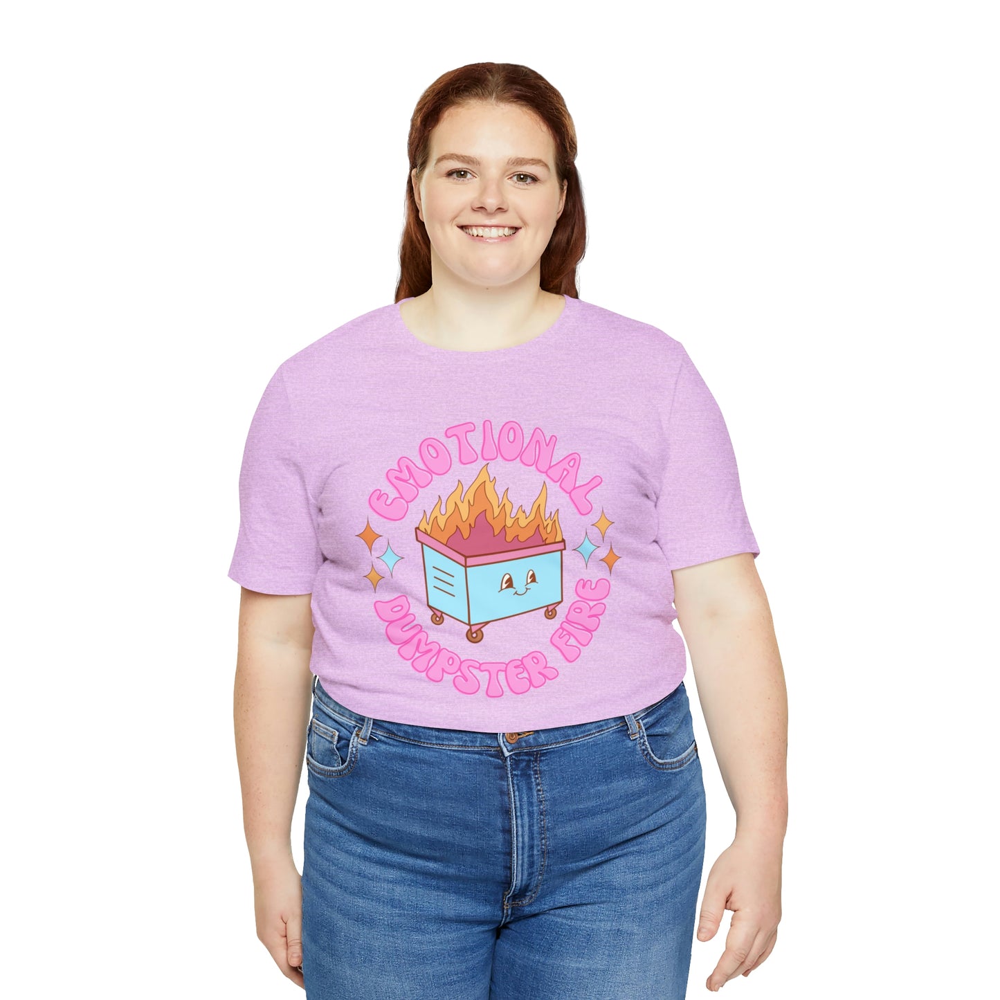 "Emotional Dumpster Fire" Bella Canvas Short Sleeve Tee