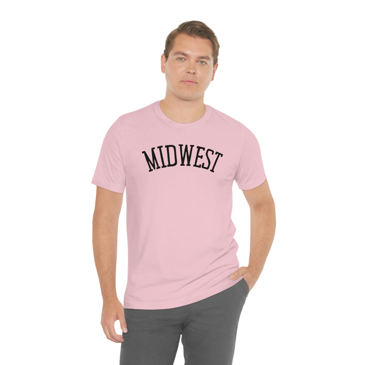"Midwest" Unisex Jersey Short Sleeve Tee