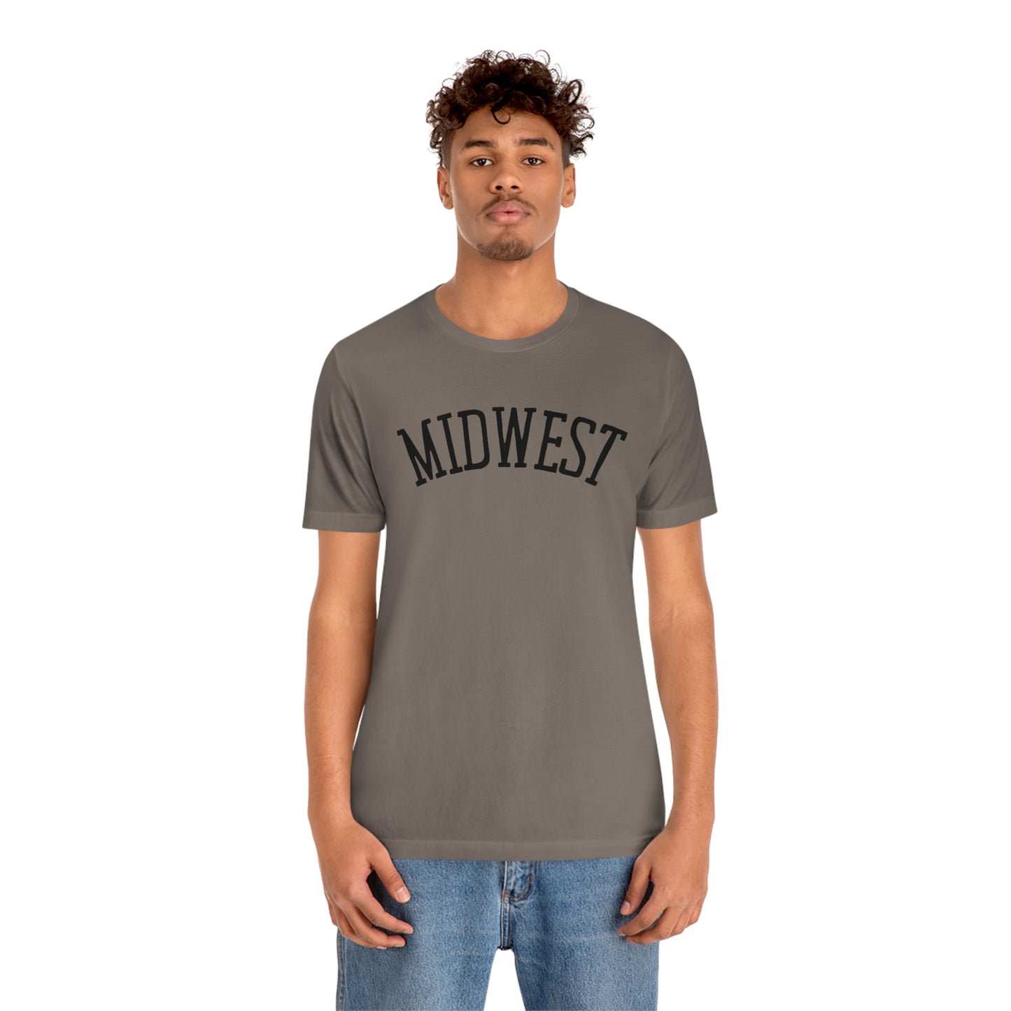 "Midwest" Unisex Jersey Short Sleeve Tee