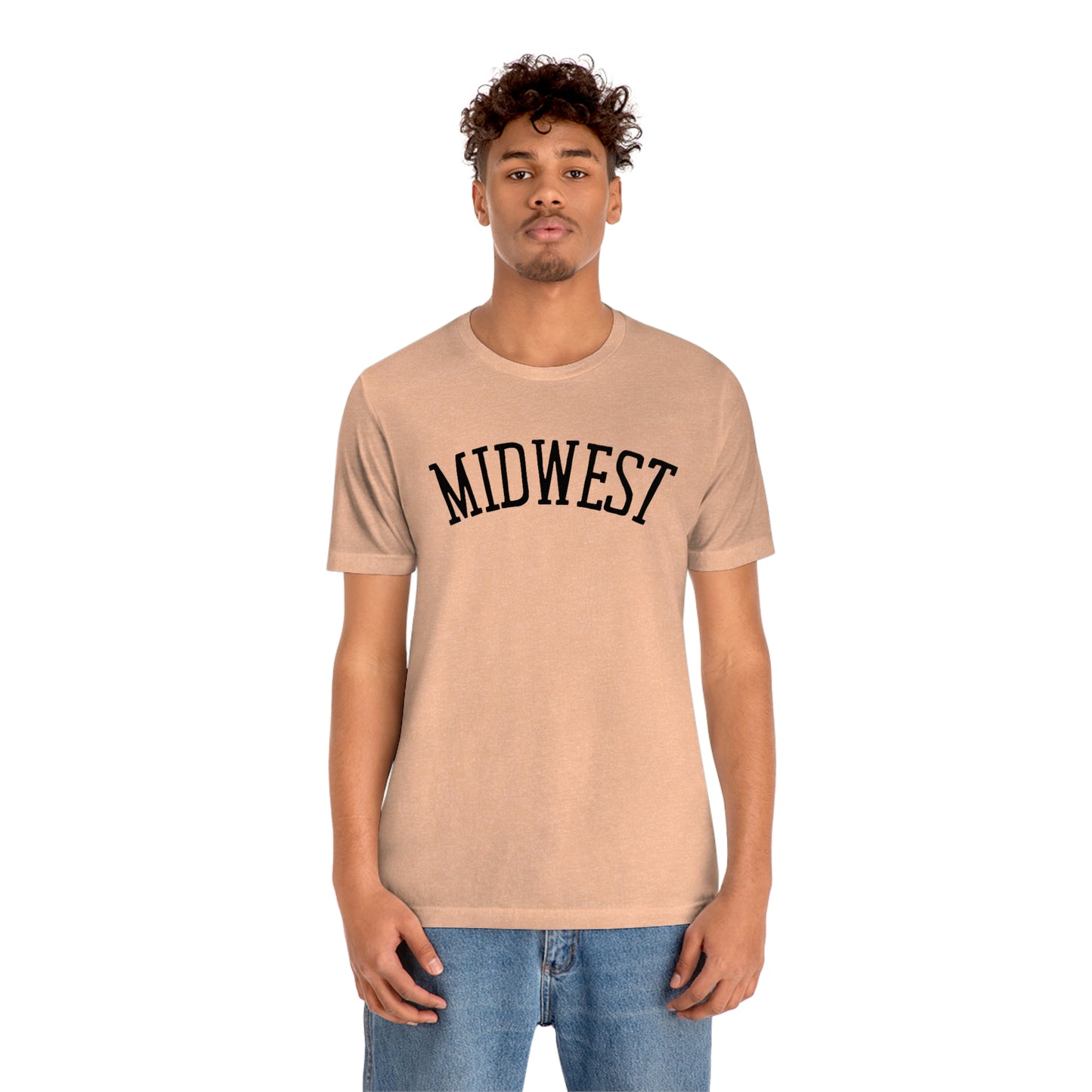 "Midwest" Unisex Jersey Short Sleeve Tee