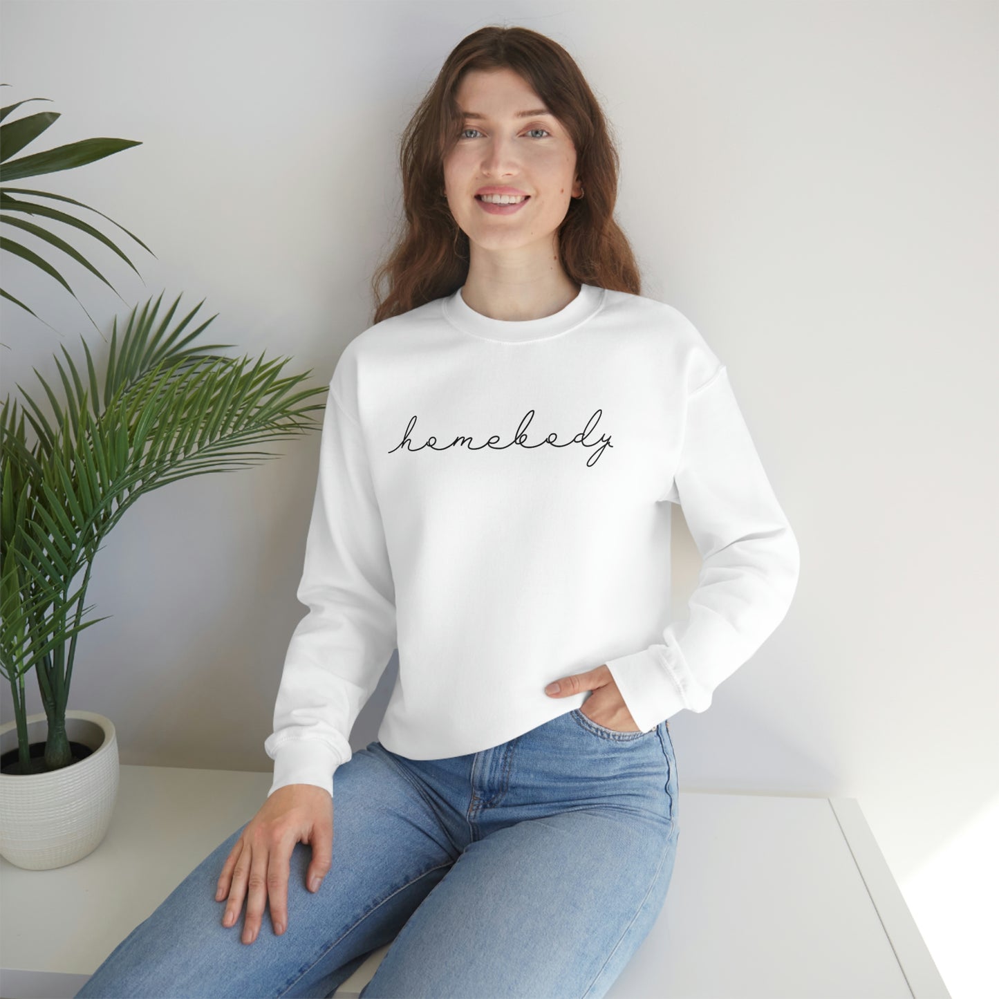"Homebody" Unisex Heavy Blend™ Crewneck Sweatshirt