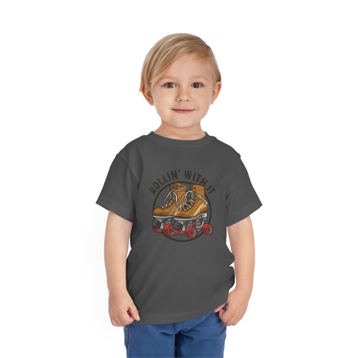 "Rollin With It" Toddler Short Sleeve Tee (2T-5T)