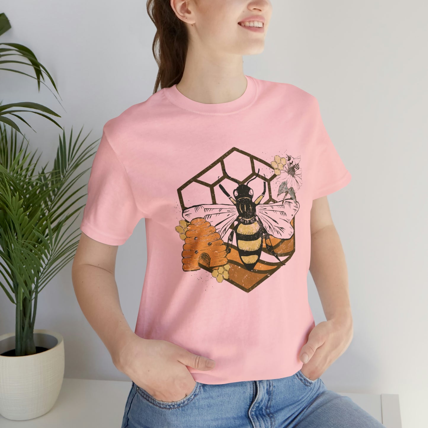 "Honey Bee" Bella Canvas Short Sleeve Tee