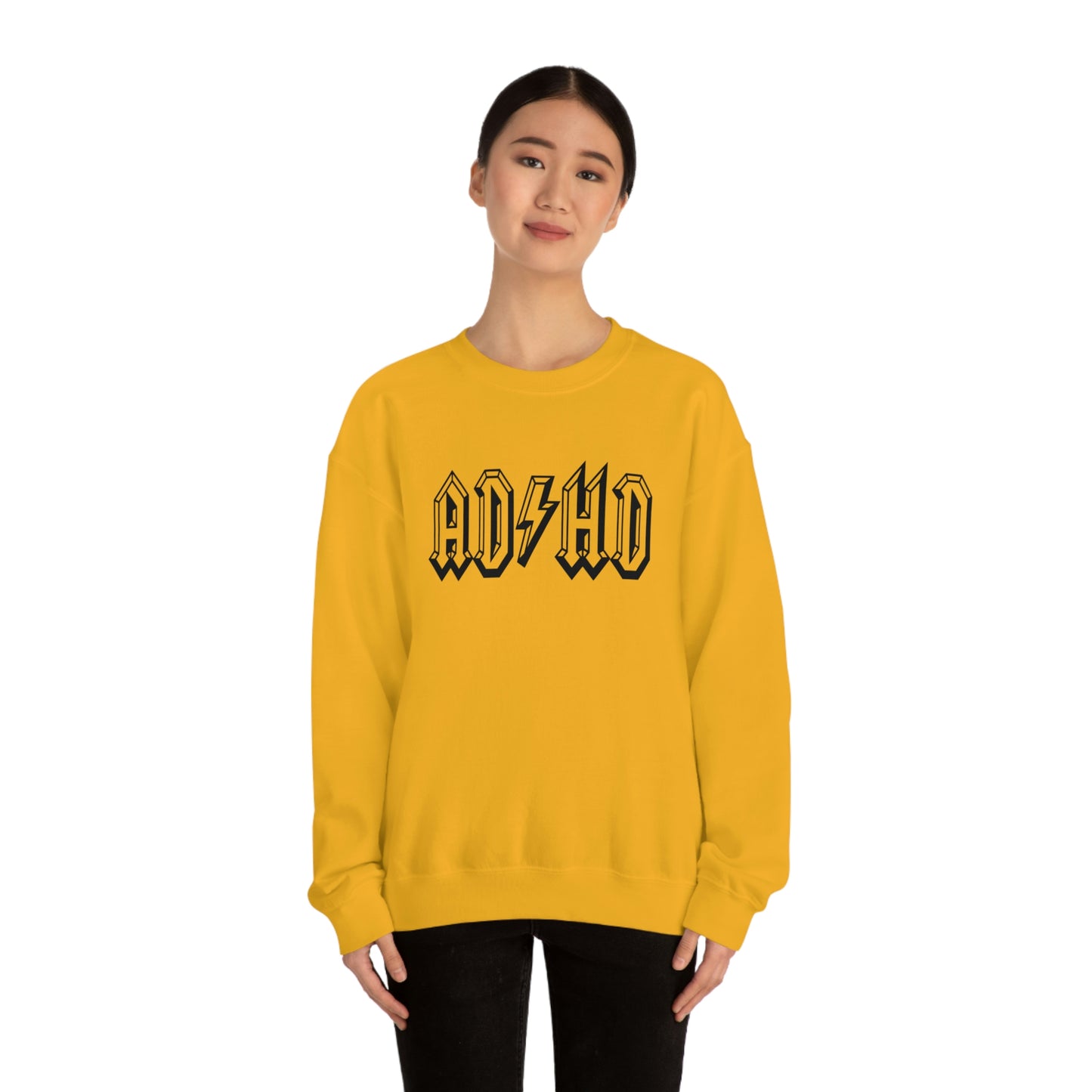 "ADHD" Unisex Crewneck Sweatshirt