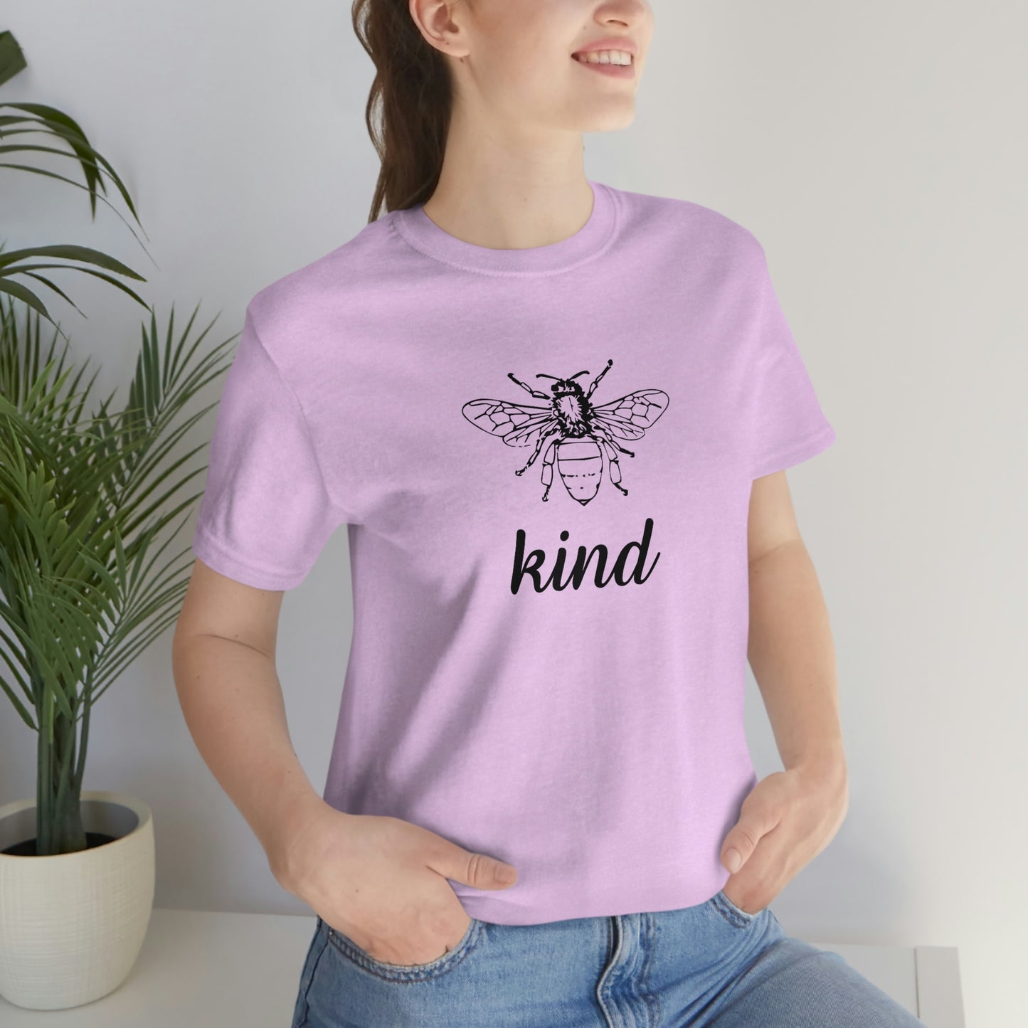 "Bee Kind" Unisex Jersey Short Sleeve Tee