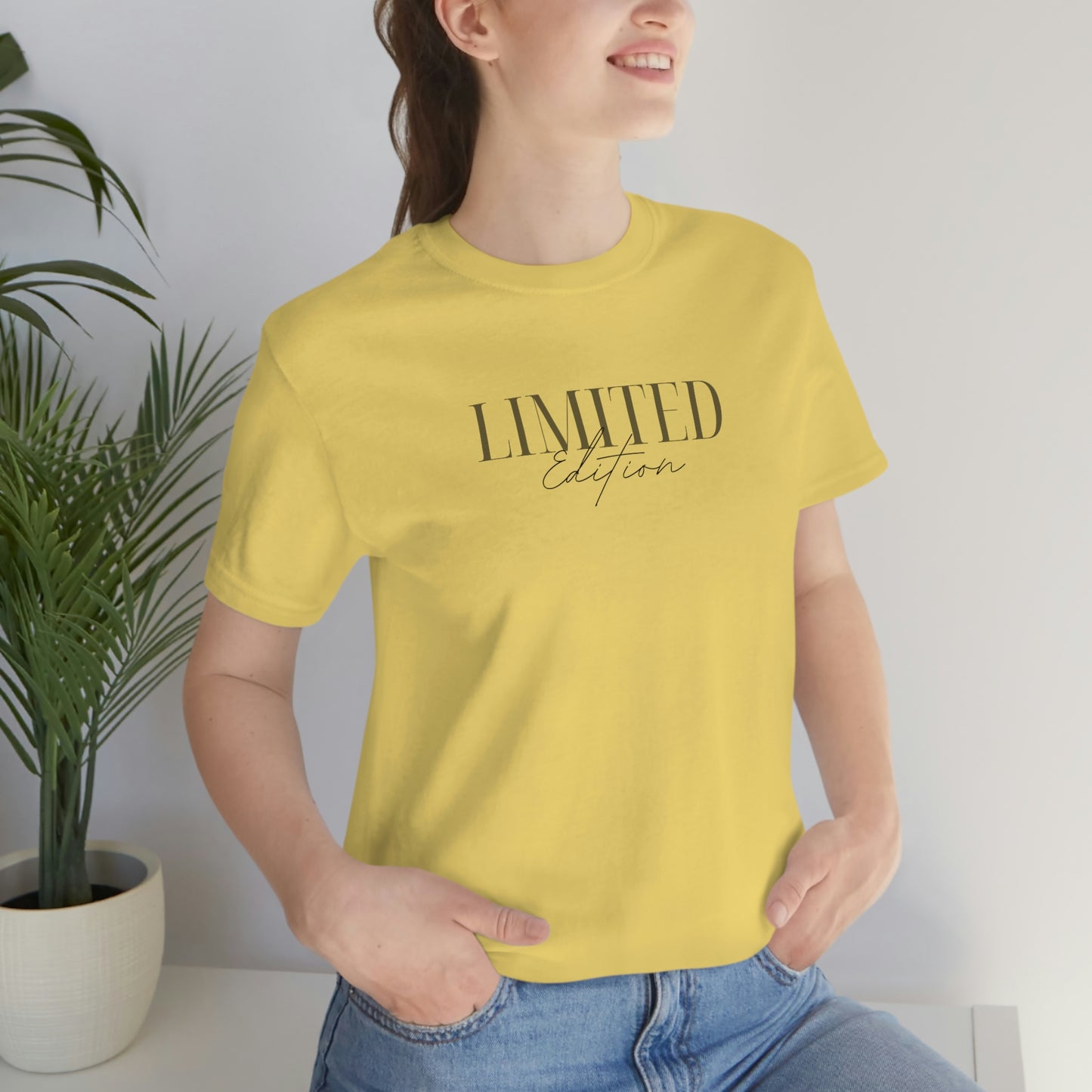 "Limited Edition Tee" Unisex Jersey Short Sleeve Tee (Bella + Canvas)