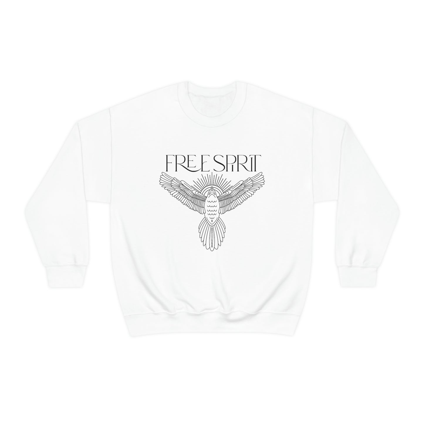"Free Spirit" Unisex Crewneck Sweatshirt
