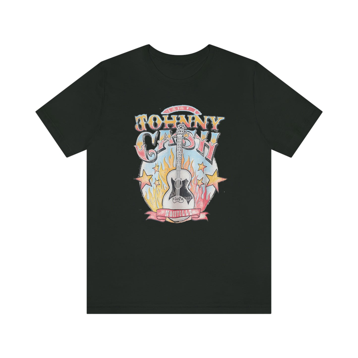 "Johnny Cash" Unisex Jersey Short Sleeve Tee