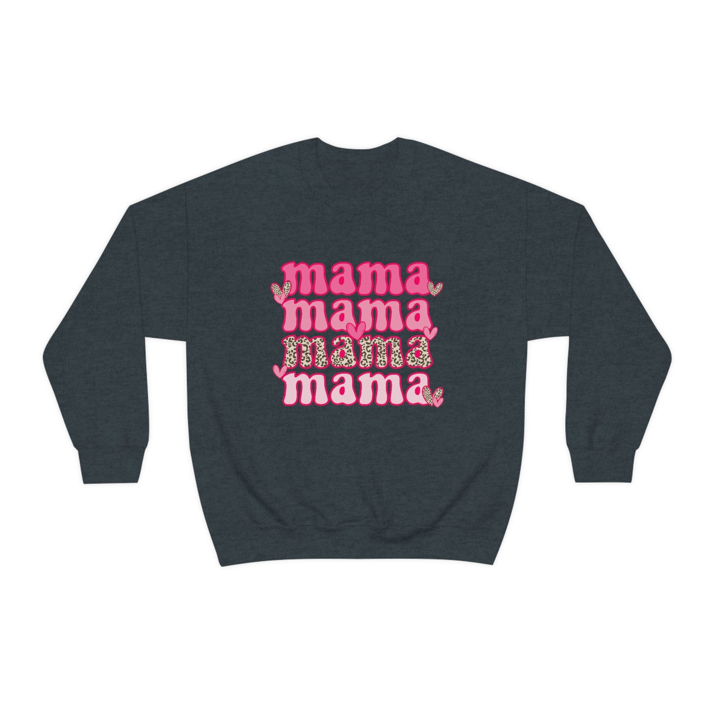 "Mama" Unisex Heavy Blend™ Crewneck Sweatshirt