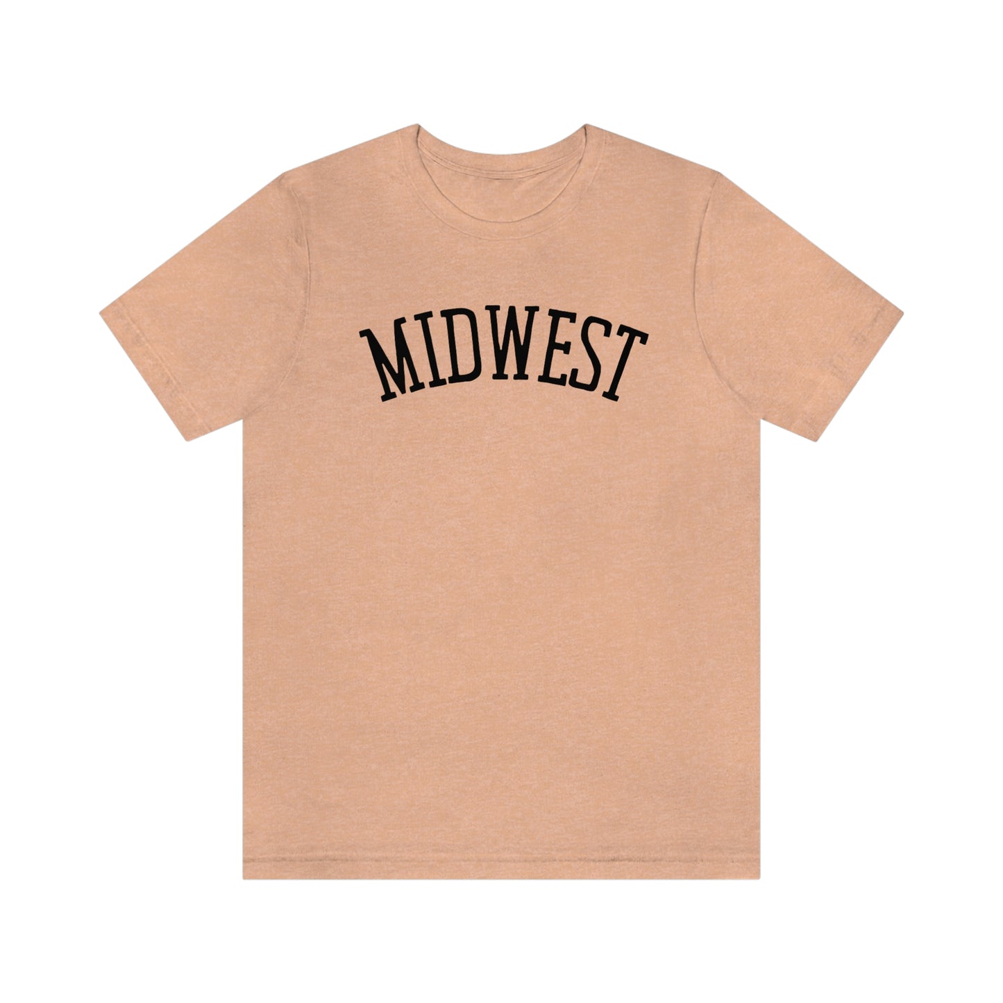 "Midwest" Unisex Jersey Short Sleeve Tee