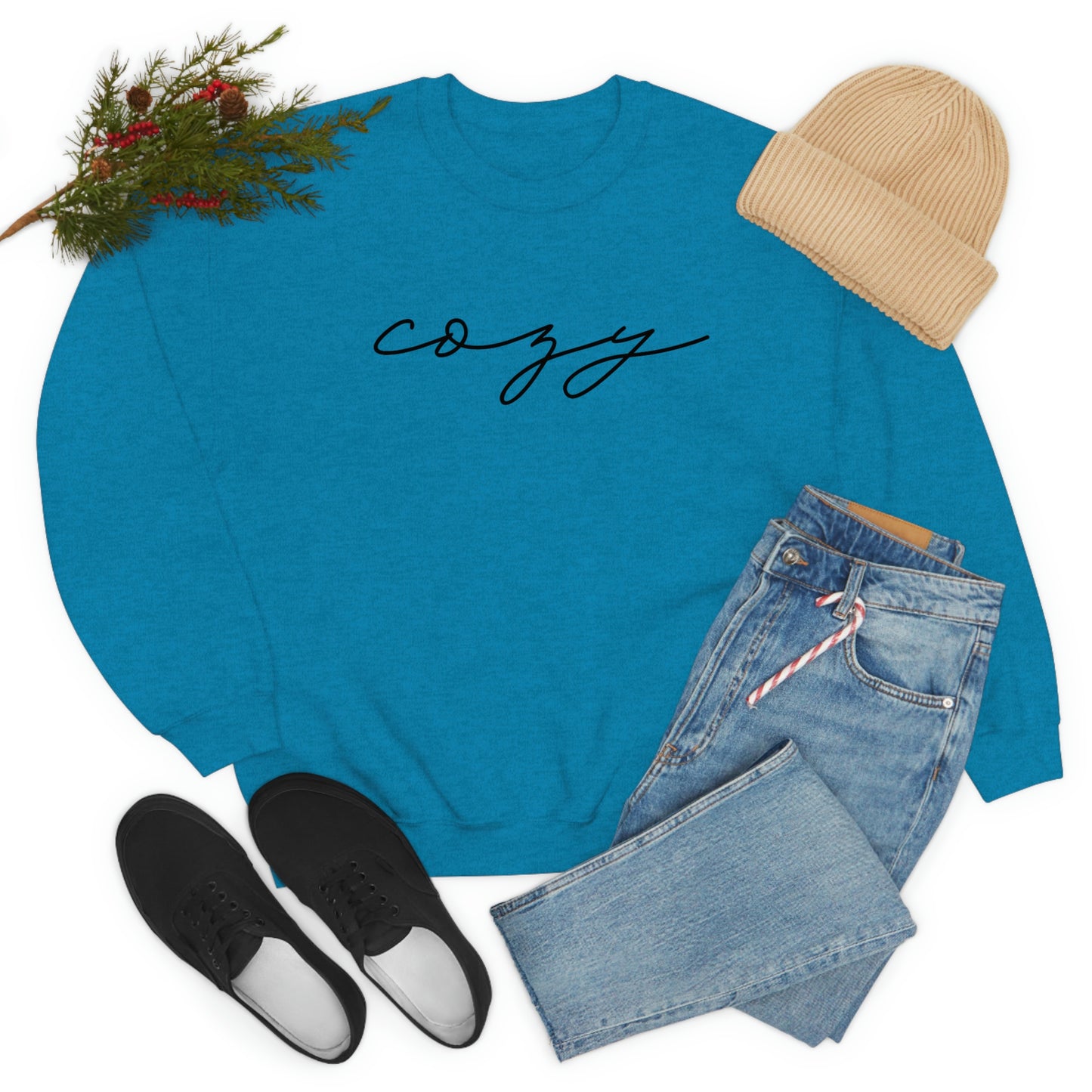 "Cozy" Unisex Heavy Blend™ Crewneck Sweatshirt