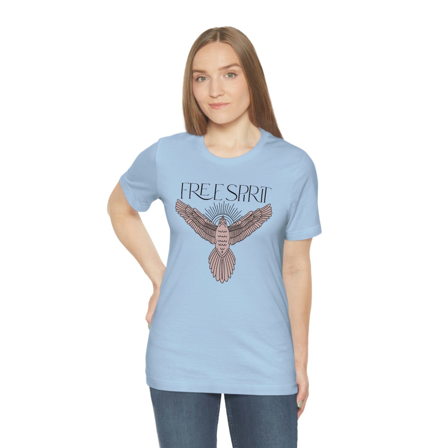 "Free Spirit" Bella Canvas Unisex Jersey Short Sleeve Tee